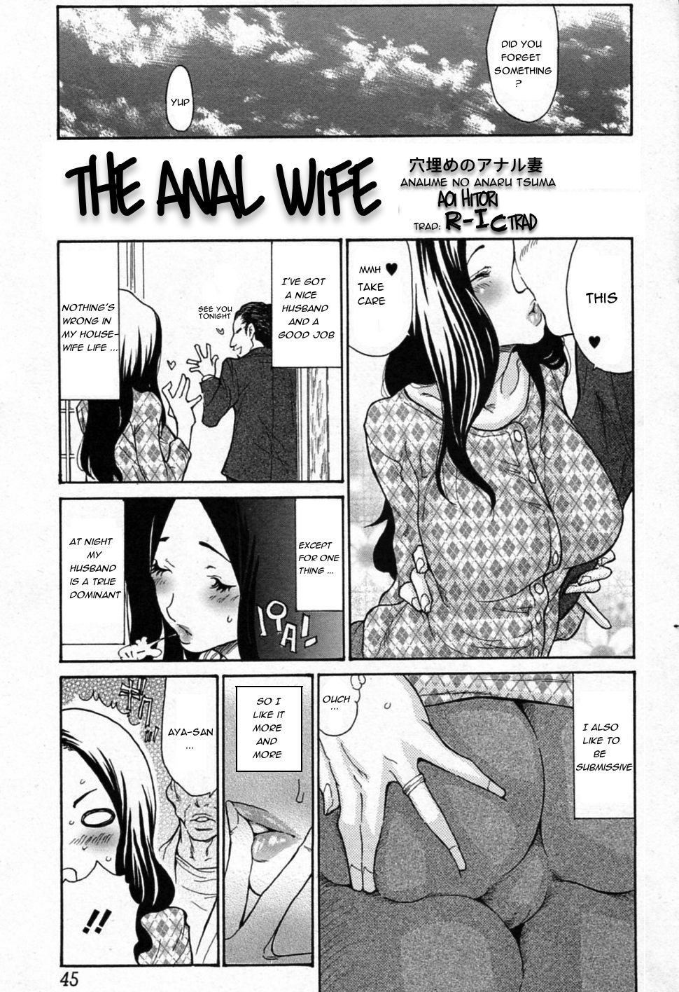 Hentai Manga Comic-The Anal Wife-Read-3